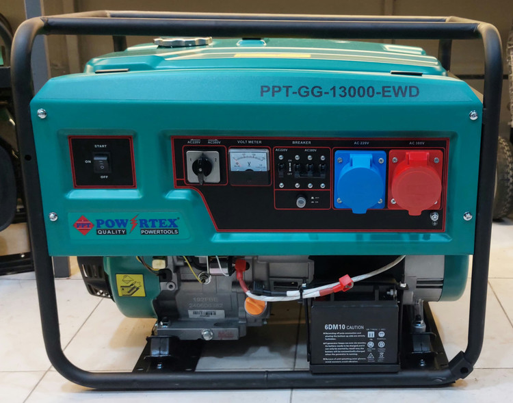 موتور برق برند پاورتکس (POWERTEX) مدل PPT-GG-13000-EWD