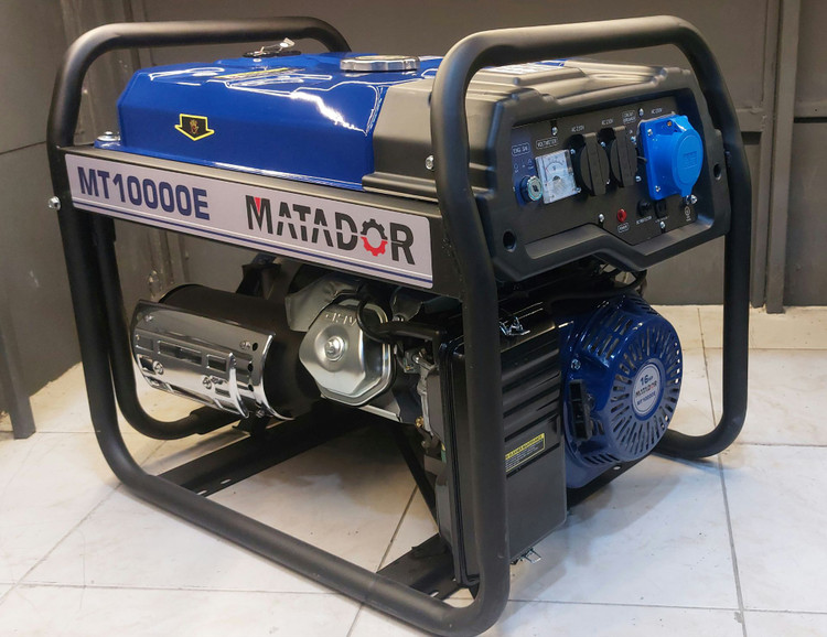 موتور برق 8 کیلووات بنزینی برند MATADOR مدل MT10000E با ضمانت و خدمات پس از فروش