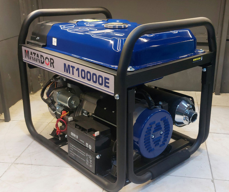 موتور برق 8 کیلووات بنزینی برند MATADOR مدل MT10000E با ضمانت و خدمات پس از فروش