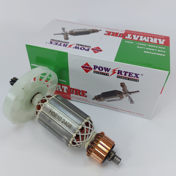 آرمیچر چکش تخریب 0810 ماکیتا 6 کیلویی برند پاورتکس POWERTEX ساخت هند