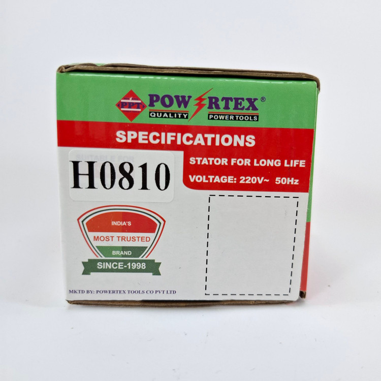 بالشتک (استاتور) چکش تخریب 6 کیلویی مدل 0810 برند پاورتکس POWERTEX ساخت هند