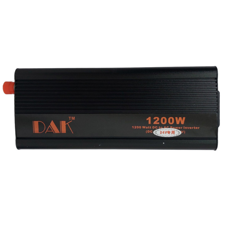 اینورتر (مبدل برق ) کامیون 1200W وات برند داک ۲۴ ولت DC به ۲۲۰ ولت شبه سینوسی مدل DAK1200W
