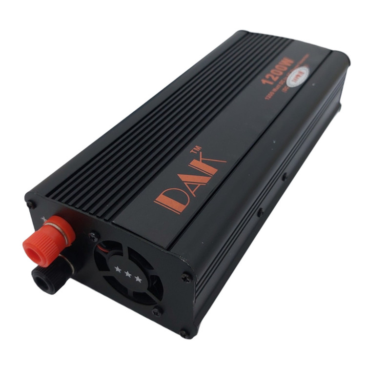 اینورتر (مبدل برق ) کامیون 1200W وات برند داک ۲۴ ولت DC به ۲۲۰ ولت شبه سینوسی مدل DAK1200W