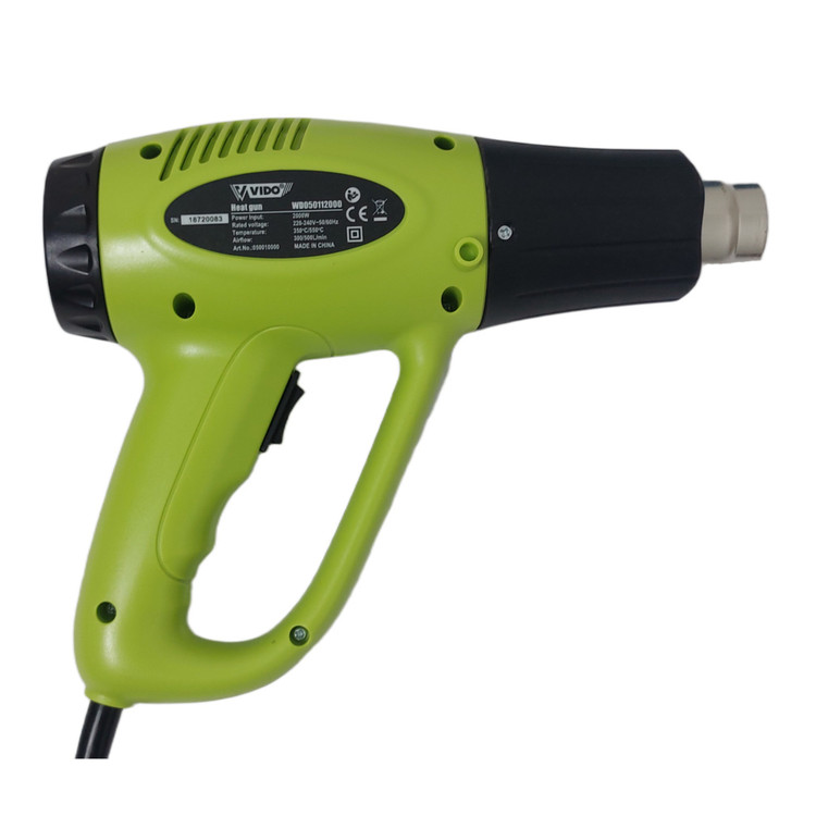 سشوار صنعتی 2000W وات برند VIDO مدل WD050112000