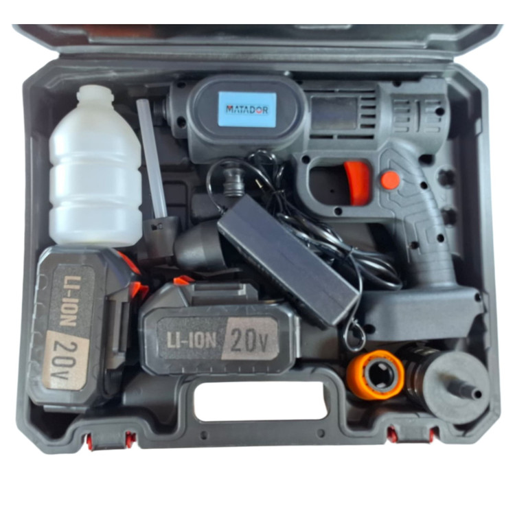 کارواش و سم پاش شارژی برند ماتادور (MATADOR) مدل MT20V