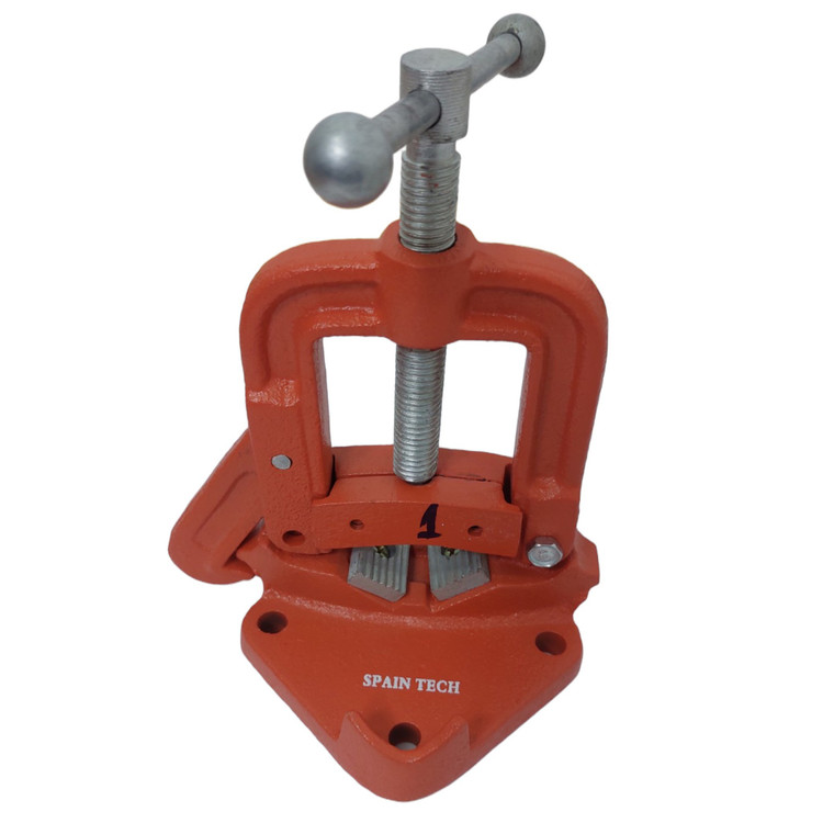 گیره لوله گیر رومیزی برند سوپر تولز SUPER TOOLS سایز 1 اینچ مدل SU4545