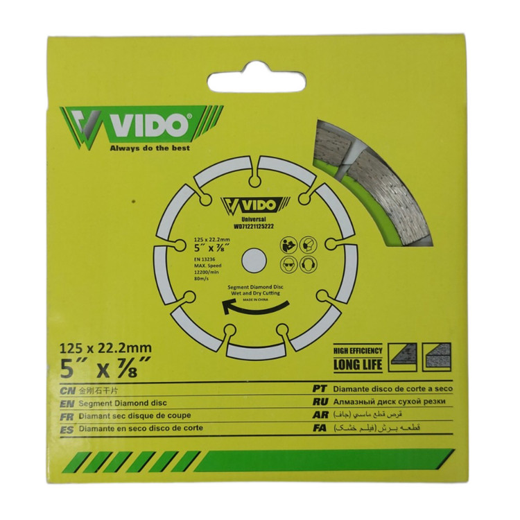صفحه گرانیت بر برند ویدو VIDO سایز 125