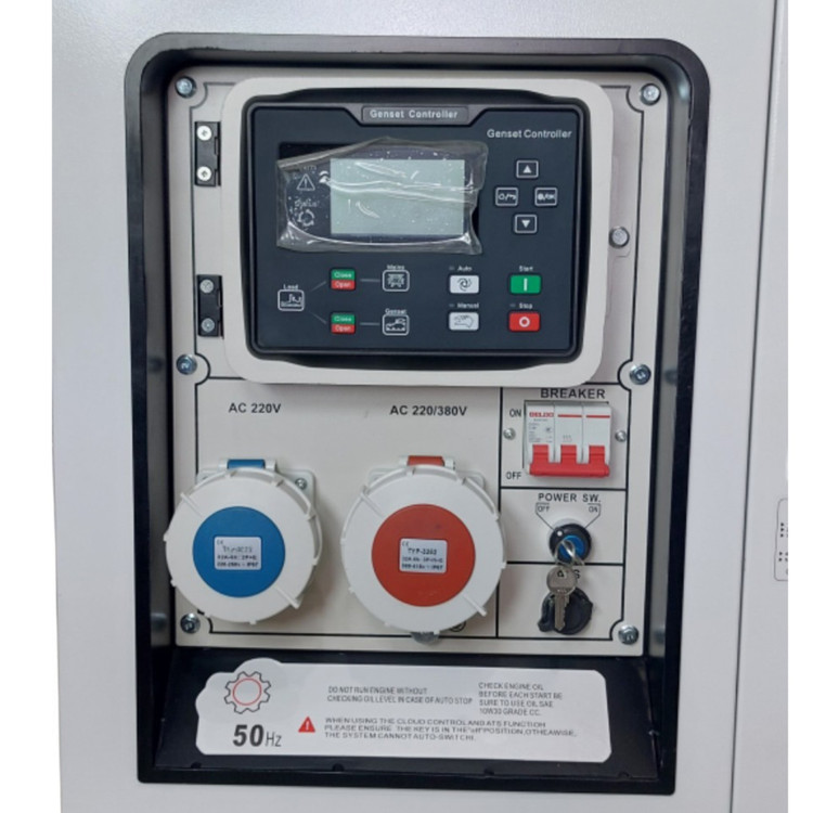 دیزل ژنراتور سایلنت ۱۲ کیلووات BINSHI POWER مدل BS11J (تکفاز و سهفاز)