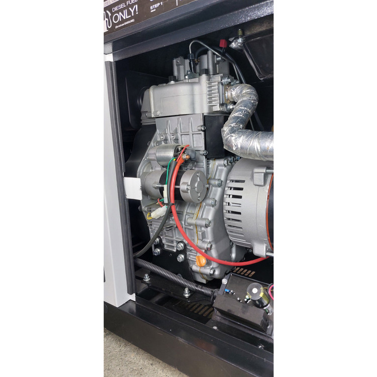 دیزل ژنراتور سایلنت ۱۲ کیلووات BINSHI POWER مدل BS11J (تکفاز و سهفاز)
