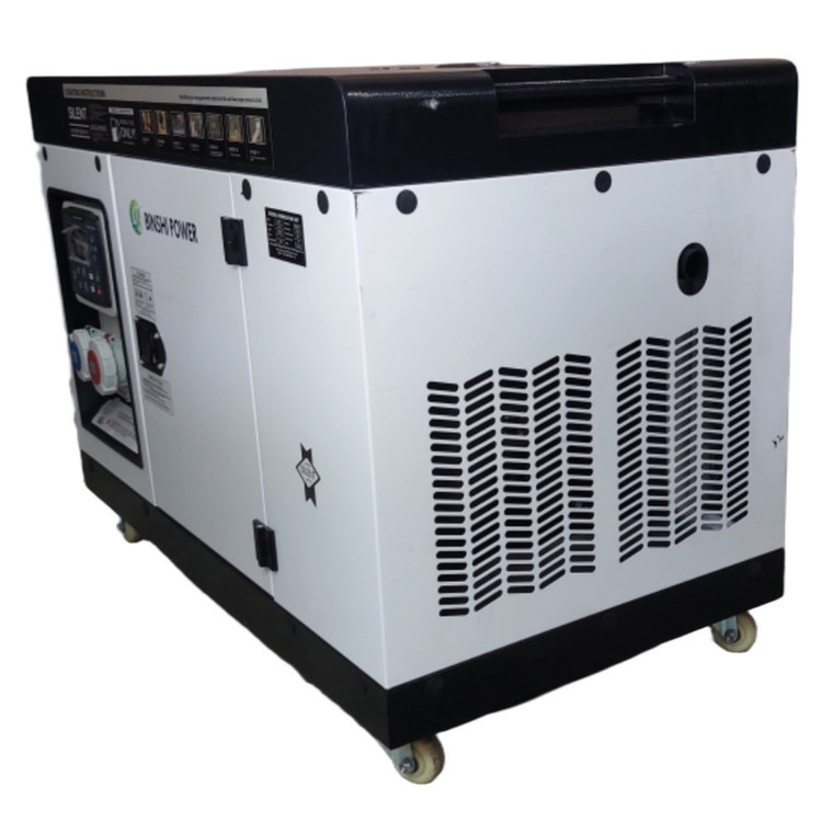 دیزل ژنراتور سایلنت ۱۲ کیلووات BINSHI POWER مدل BS11J (تکفاز و سهفاز)